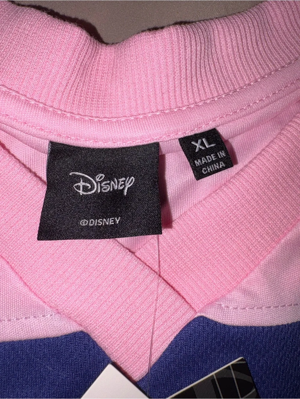 Disney Colorblock 'HM Secret Star' Jacket - Navy, Pink & Neon Yellow